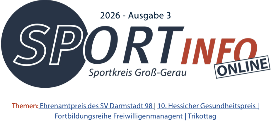SportInfo Online - 2026 Ausgabe 3
