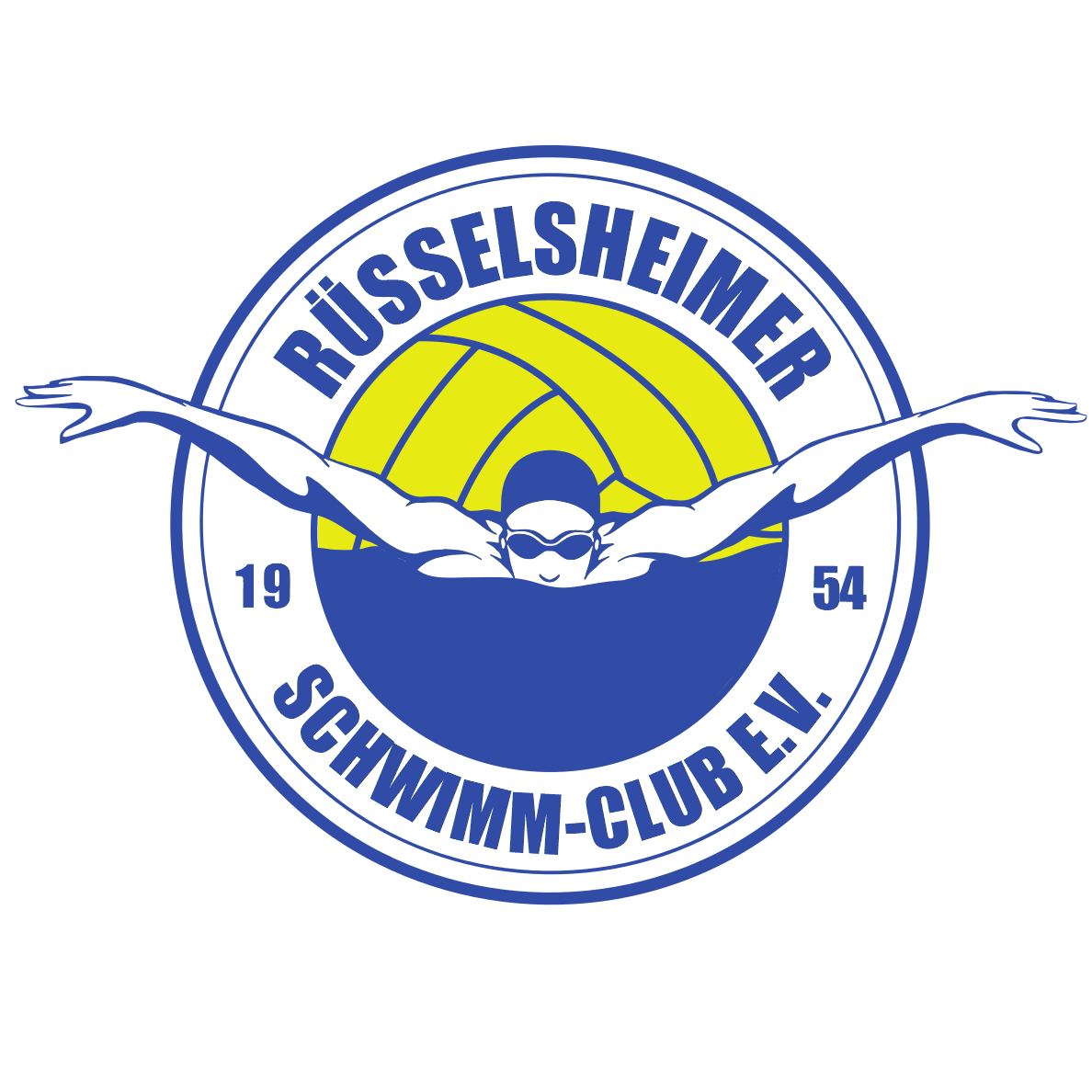 Vereinslogo von Rüsselsheimer Schwimmclub 1954 e.V.